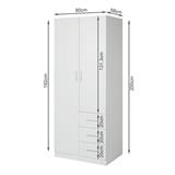 ARMAR 2P+3C BORAX AR-0560 BLANCO
