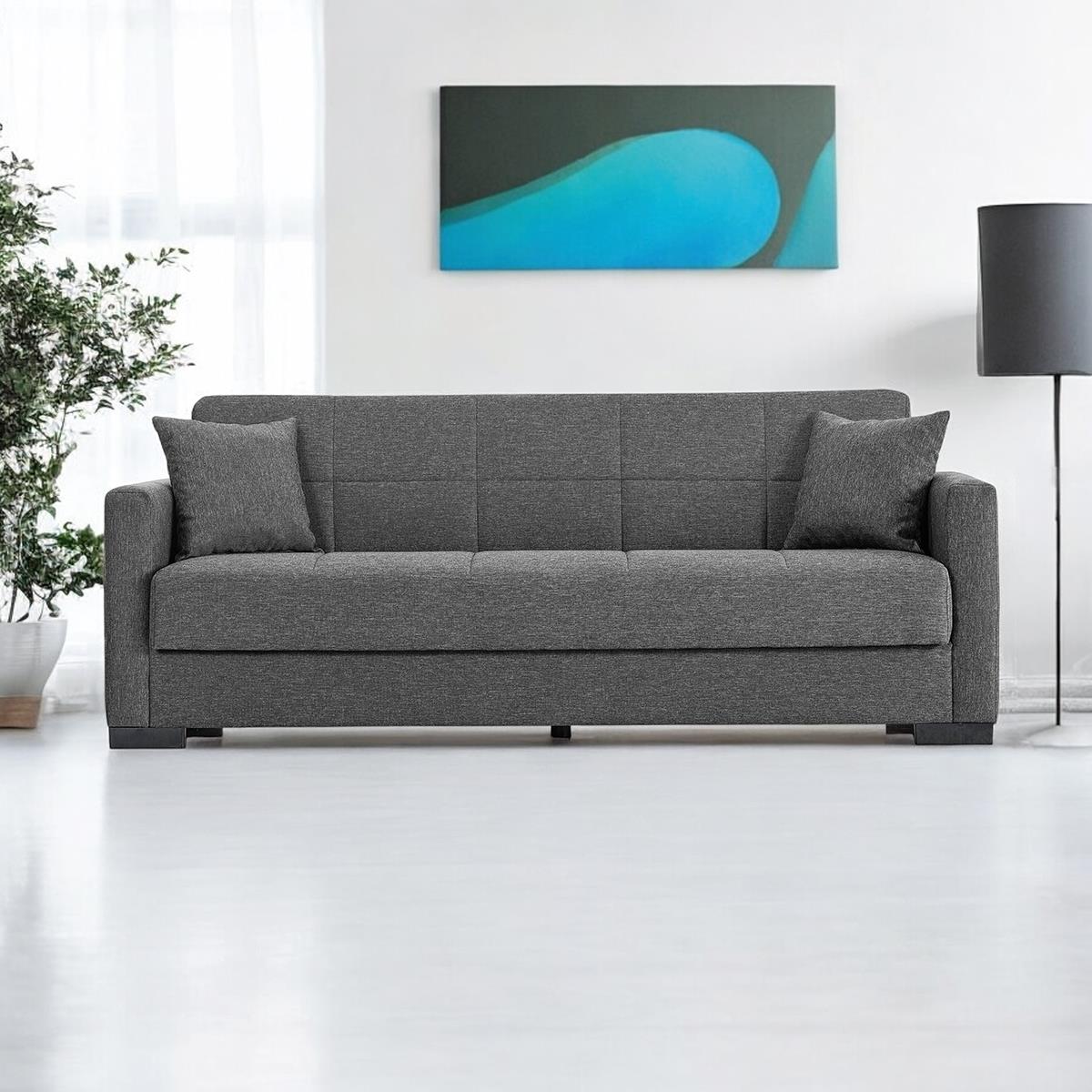 SOFA CAMA GRIS COPAL