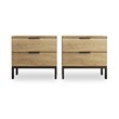 MESITA 2C OLATE MS-0660 ROBLE