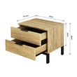 MESITA 2C OLATE MS-0660 ROBLE