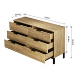 COMODA 6C OLATE CO-0660 ROBLE