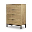 CAJONERA 4C OLATE CJ-0660 ROBLE