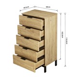 SINFONIER 5C OLATE SF-0660 ROBLE