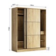 ARMARIO 160 OLATE AR-0564 ROBLE