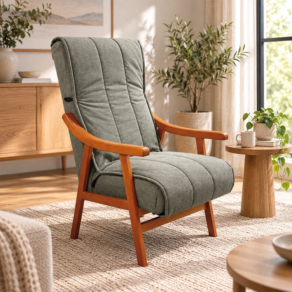 SILLON EGINA CZO FLORA 08 MARRON