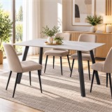 MESA COMEDOR BLAC-PIEDRA ME-0773