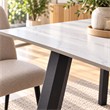 MESA COMEDOR BLAC-PIEDRA ME-0773