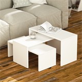 MESA AUXILIAR BLANCO MC-0355