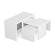 MESA AUXILIAR BLANCO MC-0355