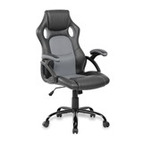 SILLA GAMER NEGRO-GRIS SE-0615