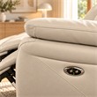 SOFA PIEL 2P ELECTRI JENKS PERLA