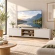 MESA TV 180 CM BLANCO TRIVOR