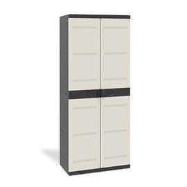 ARMARIO 70CM ESTANTES NEGRO 9203