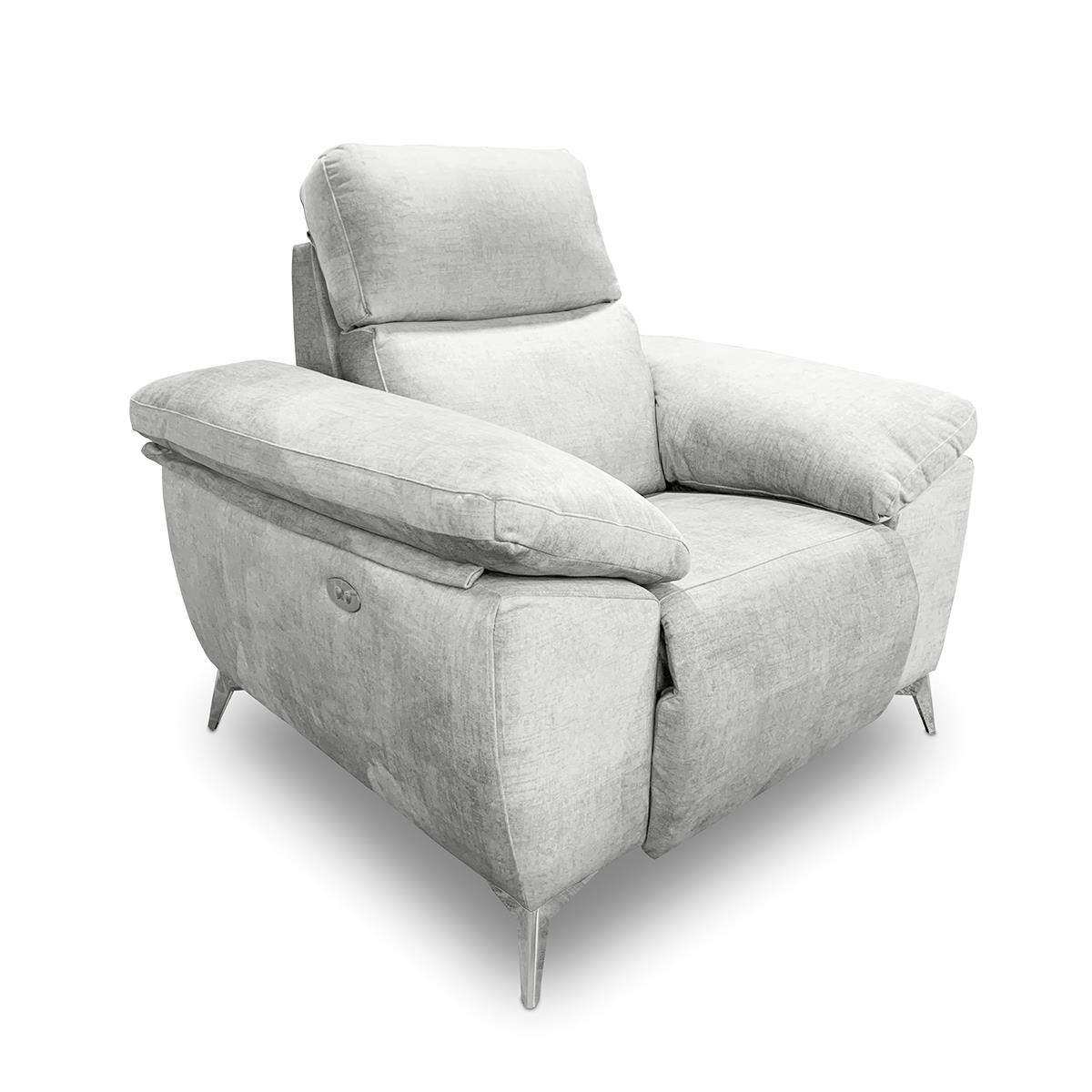 SILLON 118 CM HADA PLATA ANORI