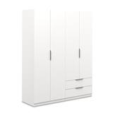 ARMARIO 4P 2C BCO IZAMAL 391370