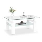 MESA CENTRO FIJA POKU BLANCO