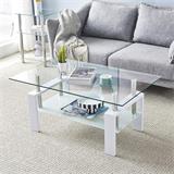 MESA CENTRO FIJA POKU BLANCO