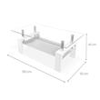 MESA CENTRO FIJA POKU BLANCO