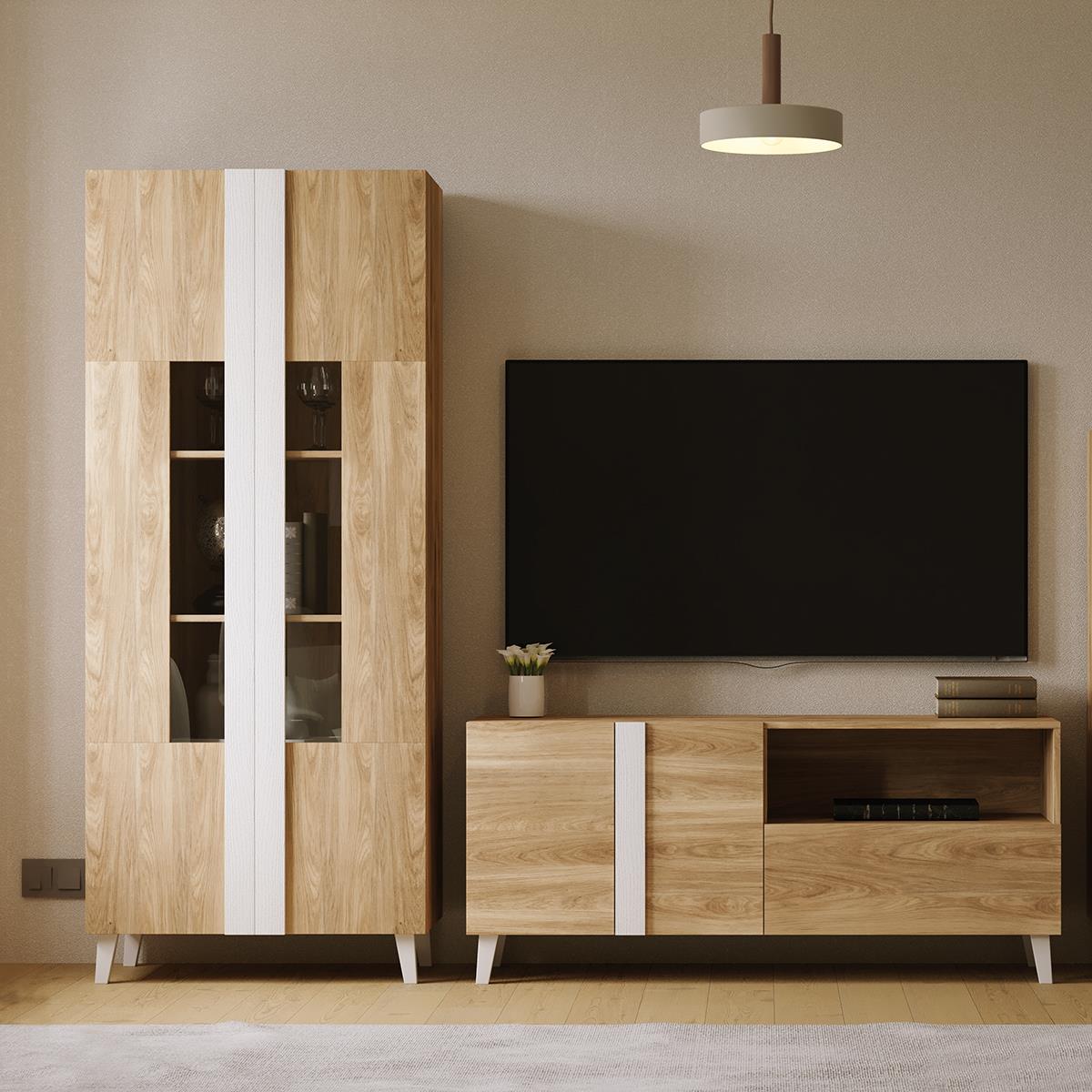 VITRINA 75109 ASTI ROBLE-TBLANCO
