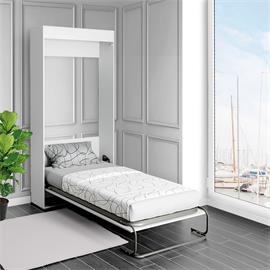 CAMA ABAT VERTICALVISTAFRONTALCONCOLCHONENDORMITORIO