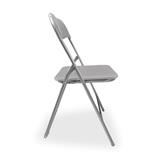 SILLA PLEGABLE PLATEADA ESINO