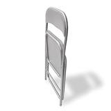 SILLA PLEGABLE PLATEADA ESINO
