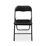 SILLA PLEGABLE NEGRA ESINO