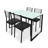 CONJUNTO MESA+4 SILLAS MAIRA