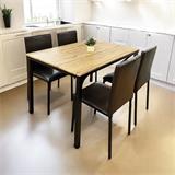 CONJUNTO MESA+4 SILLAS PIAVE