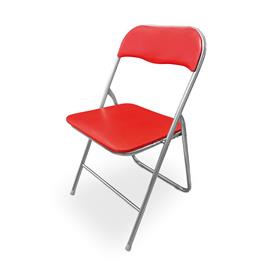 SILLA PLEGABLE SONGEA ROJA