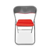SILLA PLEGABLE SONGEA ROJA