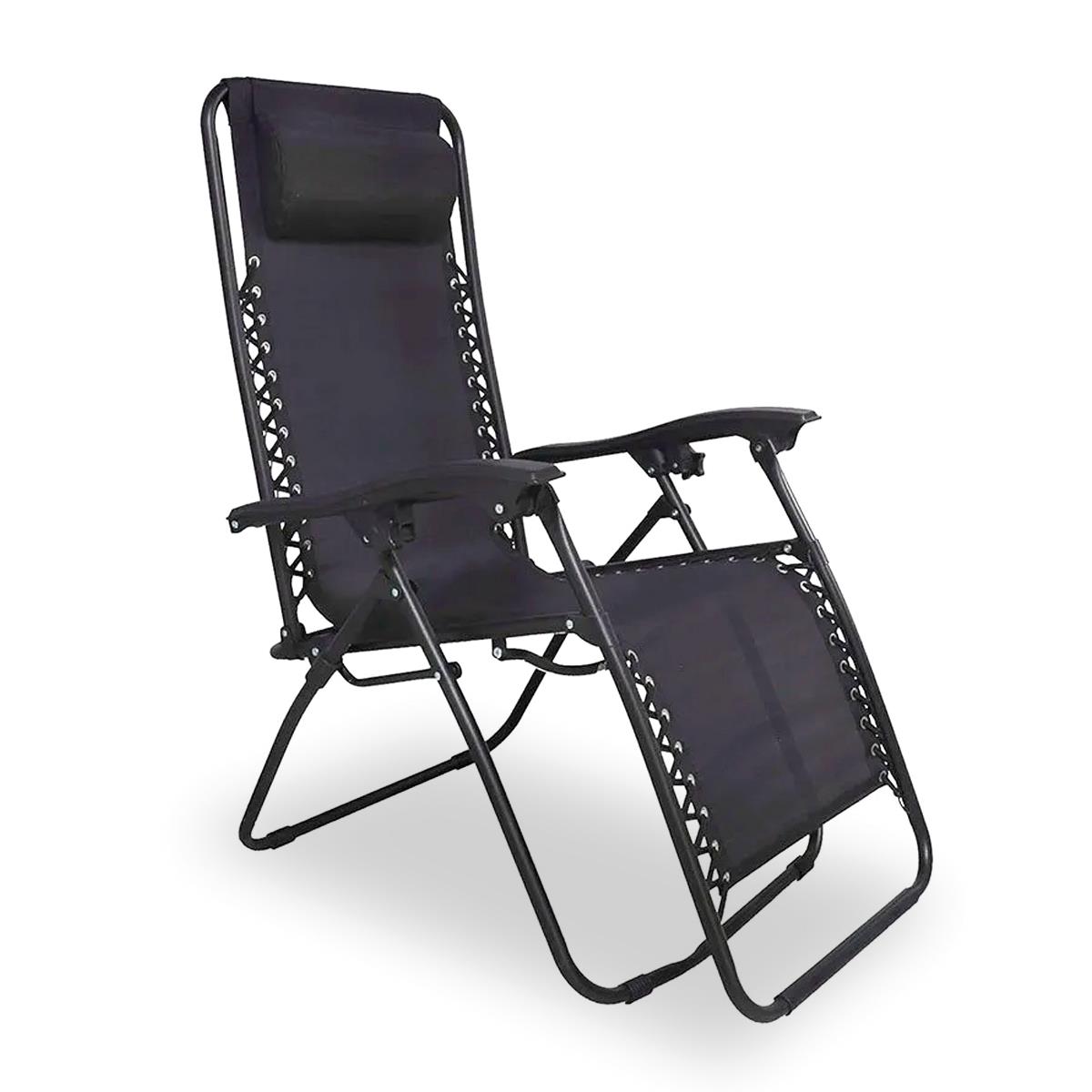 TUMBONA RECLINABLE NEGRO