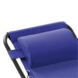 TUMBONA RECLINABLE AZUL
