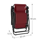 TUMBONA RECLINABLE BURDEOS