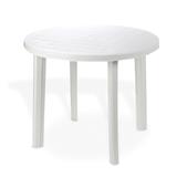 MESA TONDO BLANCO