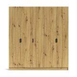 ARMARIO 5 PUERTAS ROBLE RANK