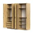 ARMARIO 5 PUERTAS ROBLE RANK ARMARIO 5 PUERTAS ROBLE RANK