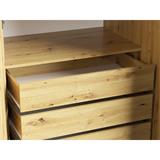 ARMARIO 5 PUERTAS ROBLE RANK
