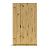 ARMARIO 3 PUERTAS ROBLE RANK