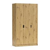 ARMARIO 3 PUERTAS ROBLE RANK