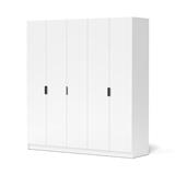ARMARIO 5 PUERTAS BLANCO RANK