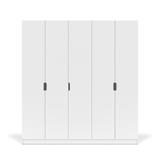 ARMARIO 5 PUERTAS BLANCO RANK