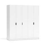 ARMARIO 5 PUERTAS BLANCO RANK