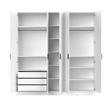 ARMARIO 5 PUERTAS BLANCO RANK ARMARIO 5 PUERTAS BLANCO RANK