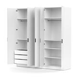 ARMARIO 5 PUERTAS BLANCO RANK