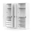 ARMARIO 5 PUERTAS BLANCO RANK