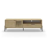 MUEBLE TV GOUNDI 2P 1C 1H ROBLE