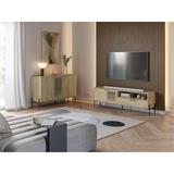 MUEBLE TV GOUNDI 2P 1C 1H ROBLE