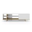 MUEBLE TV BITAM 1P 4H BCO/ROBLE MUEBLE TV BITAM 1P 4H BCO/ROBLE