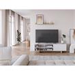 MUEBLE TV BITAM 1P 4H BCO/ROBLE MUEBLE TV BITAM 1P 4H BCO/ROBLE
